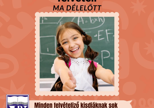 Központi írásbeli felvételi, ma!